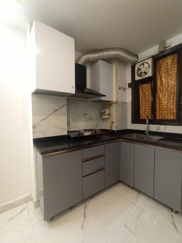 Kitchen in 1 BHK Apartment at Freedom Fighters Enclave – for Rent