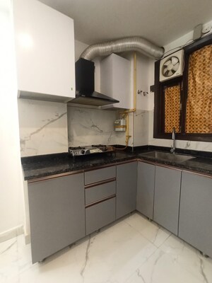 Kitchen in 1 BHK Apartment at Freedom Fighters Enclave – for Rent