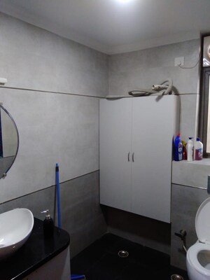 Bathroom in 3 BHK Apartment at Unitech Uniworld Gardens 2, Sector 47 – for Rent