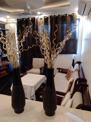 Living Room in 3 BHK Apartment at Unitech Uniworld Gardens 2, Sector 47 – for Rent