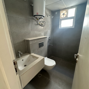 Bathroom in 2.5 BHK Apartment at Signature Global City 92, Sector 92 – for Rent