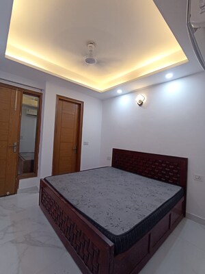 Bedroom in 2 BHK Builder Floor at Freedom Fighters Enclave – for Rent