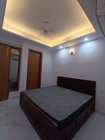 Bedroom in 2 BHK Builder Floor at Freedom Fighters Enclave – for Rent