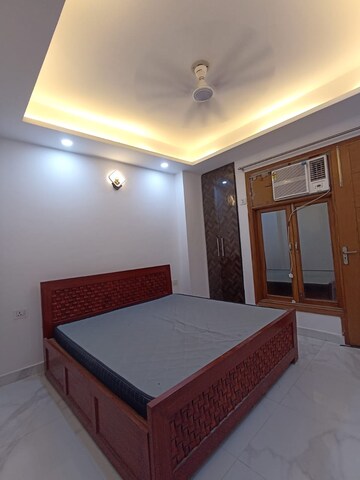 Bedroom in 2 BHK Builder Floor at Freedom Fighters Enclave – for Rent