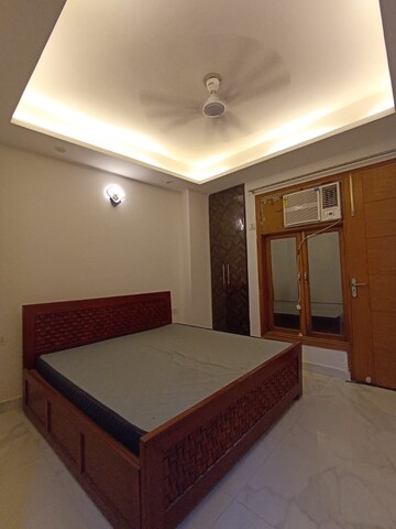 Bedroom in 2 BHK Builder Floor at Freedom Fighters Enclave – for Rent