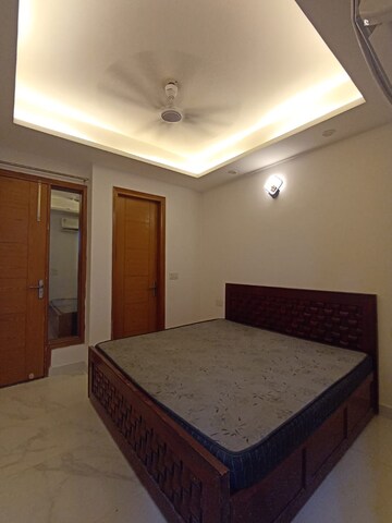Bedroom in 2 BHK Builder Floor at Freedom Fighters Enclave – for Rent
