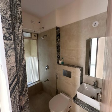 Bathroom in 4 BHK Penthouse at Bharat Arize, Bangur Nagar – for Rent
