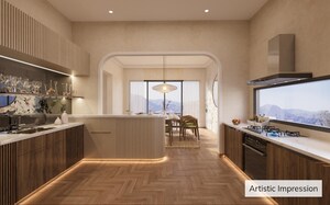 Kitchen in 4 BHK Villa at Naldehra – for Sale