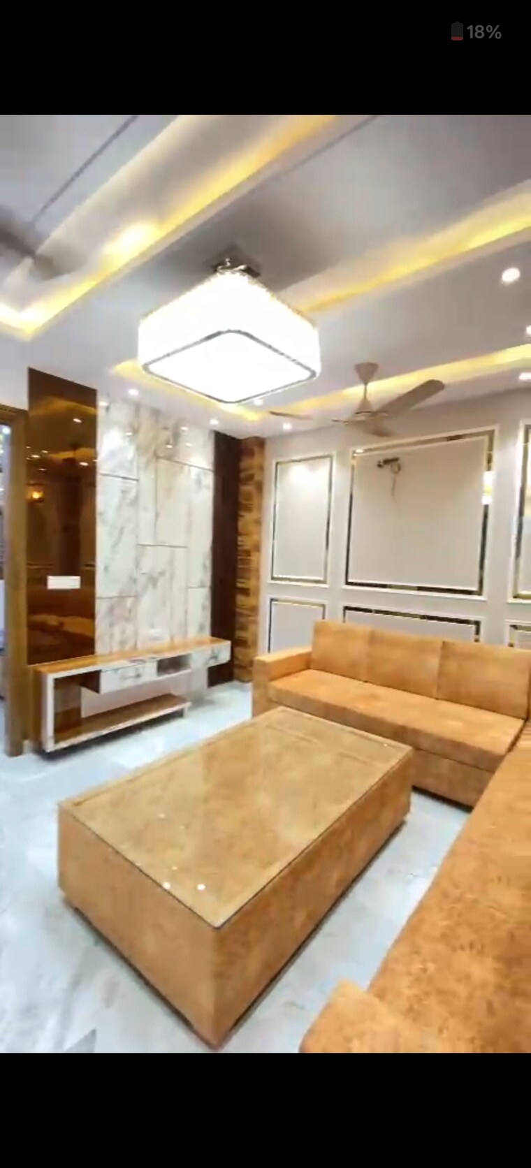 Living Room, dwarka mor 2 Bedroom 650 Sq.Ft. Builder Floor In Dwarka Mor Delhi 9300924