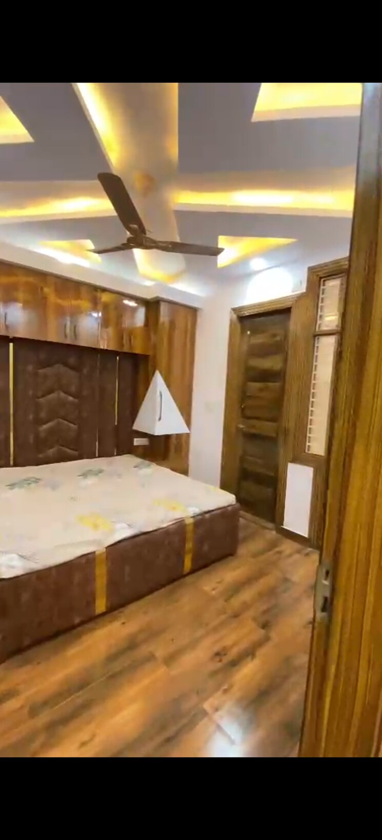 Bedroom, dwarka mor 2 Bedroom 650 Sq.Ft. Builder Floor In Dwarka Mor Delhi 9300924