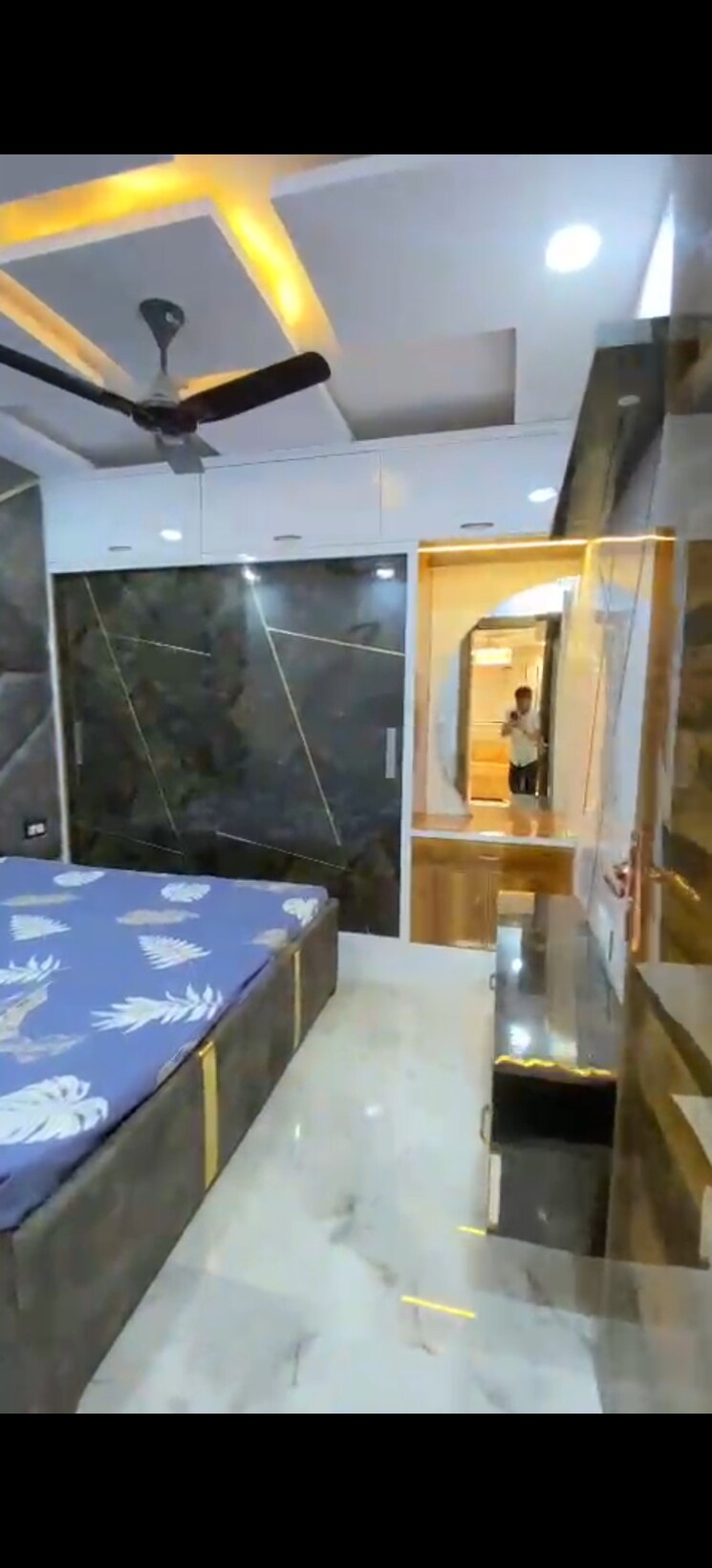 Master Bedroom, dwarka mor 2 Bedroom 650 Sq.Ft. Builder Floor In Dwarka Mor Delhi 9300924