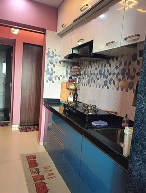 Kitchen in 1 BHK Apartment at Gayatri CHS Bhayander, Bhayandar East – for Rent