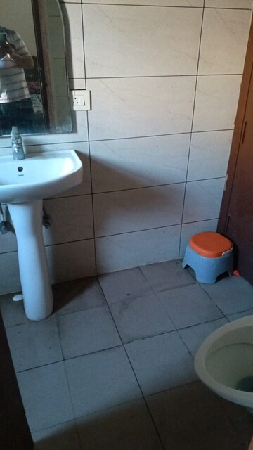 Bathroom in 3 BHK Apartment at Motia Royal Citi Apartments, Nagla Road – for Rent