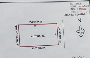  Plot – Map Location View at Choutuppal - for Sale