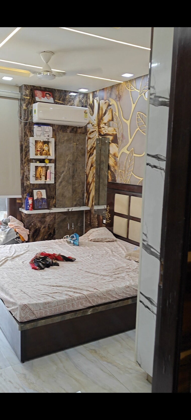 Bedroom, dwarka mor 3 Bedroom 980 Sq.Ft. Builder Floor In Dwarka Mor Delhi 9300940