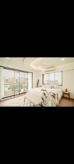 Bedroom in 3 BHK Apartment at Lake Front Solitaire, Powai – for Sale