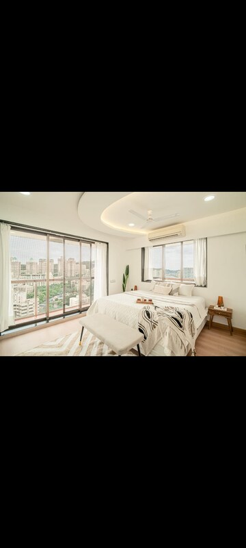 Bedroom in 3 BHK Apartment at Lake Front Solitaire, Powai – for Sale