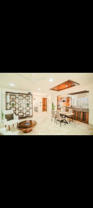 Living Room in 3 BHK Apartment at Lake Front Solitaire, Powai – for Sale