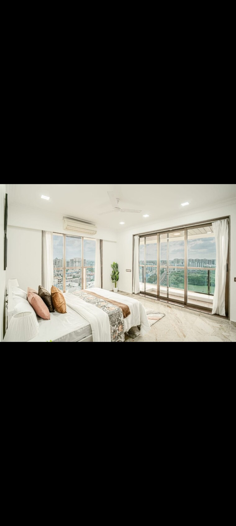 Bedroom, lake-front-solitaire 3 Bedroom 2775 Sq.Ft. Apartment In Powai Mumbai 9300944