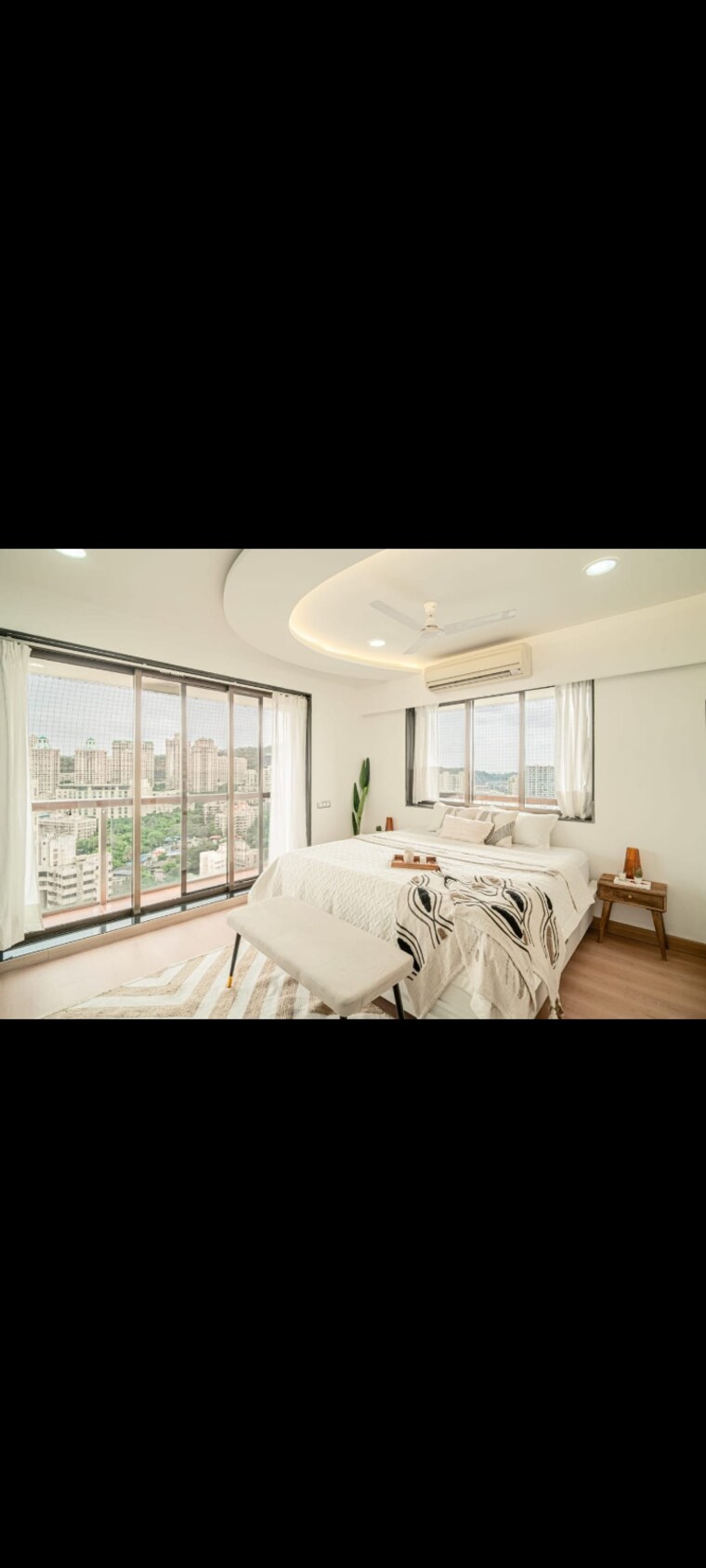 Bedroom, lake-front-solitaire 3 Bedroom 2775 Sq.Ft. Apartment In Powai Mumbai 9300944