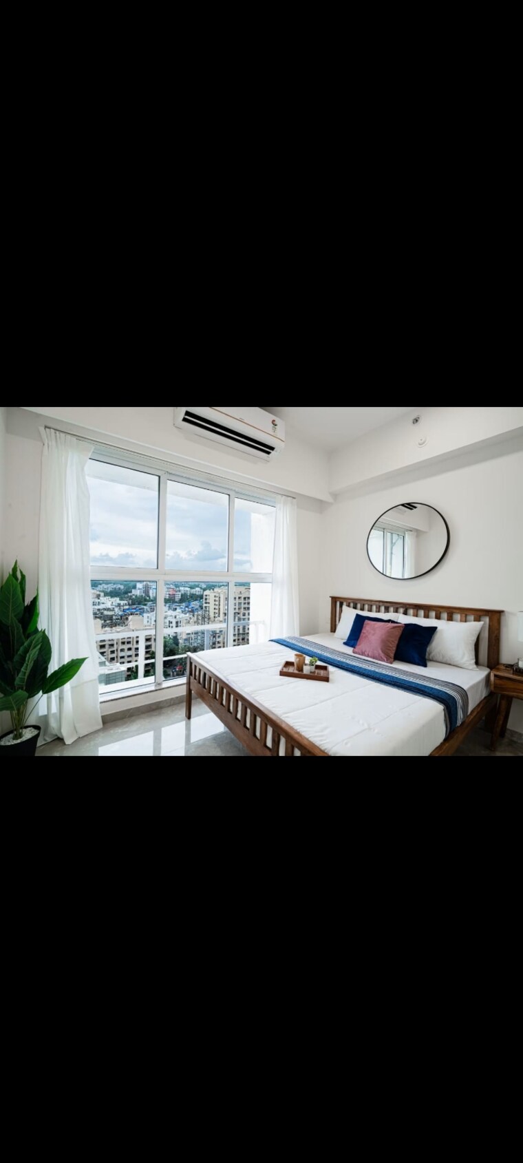 Bedroom, lnt-veridian 3 Bedroom 990 Sq.Ft. Apartment In Powai Mumbai 9300981