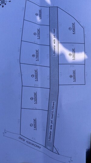 Furnished Amenities in  Plot at Kolazhy – for Sale