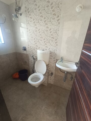 Bathroom in 2 BHK Apartment at Vedant Sumeet Elegance 360, Manpada – for Sale