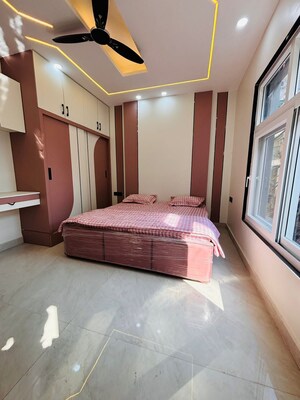 Bedroom in 3 BHK Builder Floor at Dwarka Mor – for Rent