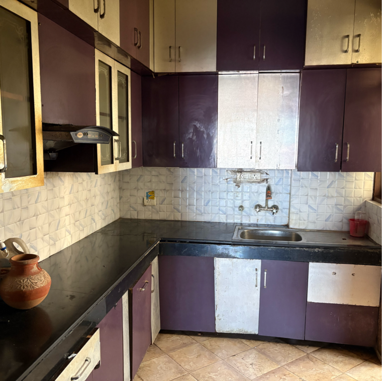 Kitchen, omaxe-happy-homes-bahadurgarh 2 Bedroom 1100 Sq.Ft. Apartment In Sainik Nagar Bahadurgarh 9301051