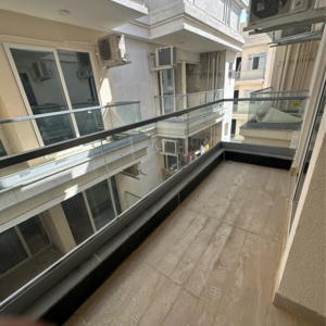 Balcony in 2.5 BHK Apartment at Signature Global City 92, Sector 92 – for Rent