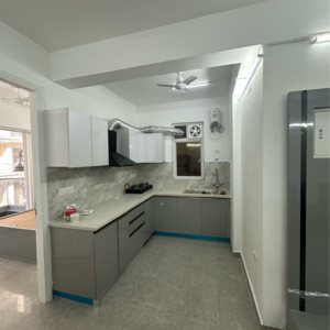Kitchen in 2.5 BHK Apartment at Signature Global City 92, Sector 92 – for Rent