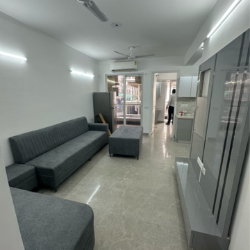 Living Room in 2.5 BHK Apartment at Signature Global City 92, Sector 92 – for Rent