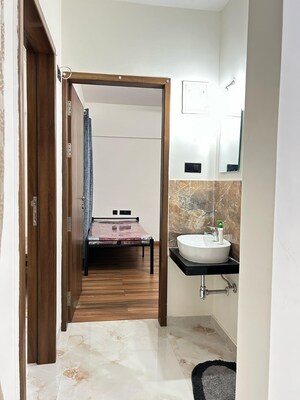 Bathroom in 2 BHK Apartment at Krishna Amarillo, Hinjewadi – for Sale