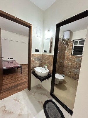 Bathroom in 2 BHK Apartment at Krishna Amarillo, Hinjewadi – for Sale