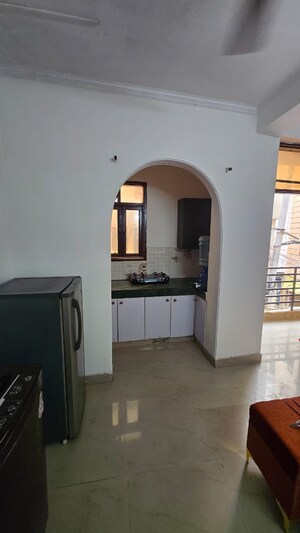 Building Lobby in 2 BHK Builder Floor at Saket – for Rent