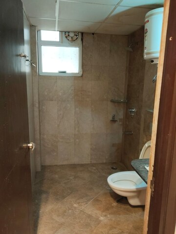 Bathroom in 3 BHK Apartment at Bani Park – for Rent