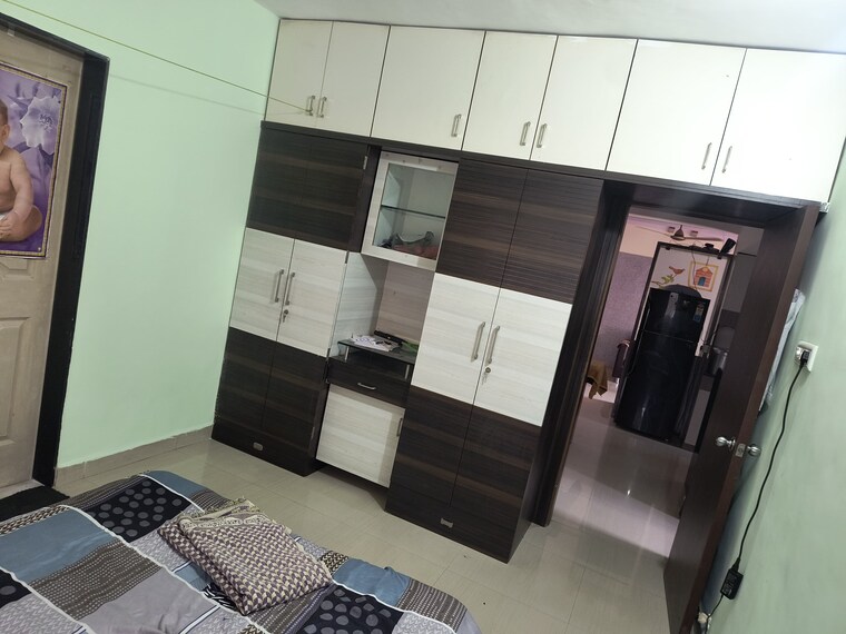 Master Bedroom, laxmi-bhakti-apartment 2 Bedroom 800 Sq.Ft. Apartment In Pimpri Chinchwad Pcmc Pune 9301130