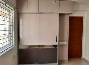 Master Bedroom in 3 BHK Apartment at Sri Fortune Towers, Madhapur – for Sale