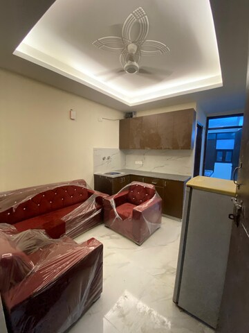 Living Room in 1 BHK Apartment at Saket – for Rent