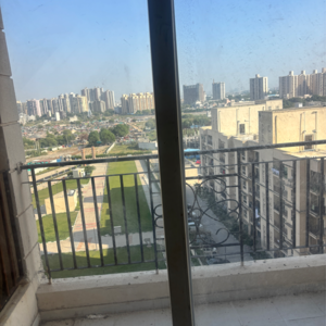 Balcony in 2 BHK Apartment at Signature The Millennia 2, Garoli Kalan – for Rent