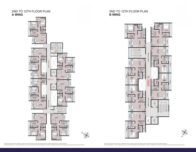 Floor Plan, rudra-kristina 1 Bedroom 685 Sq.Ft. Apartment In Taloja Navi Mumbai 9301142