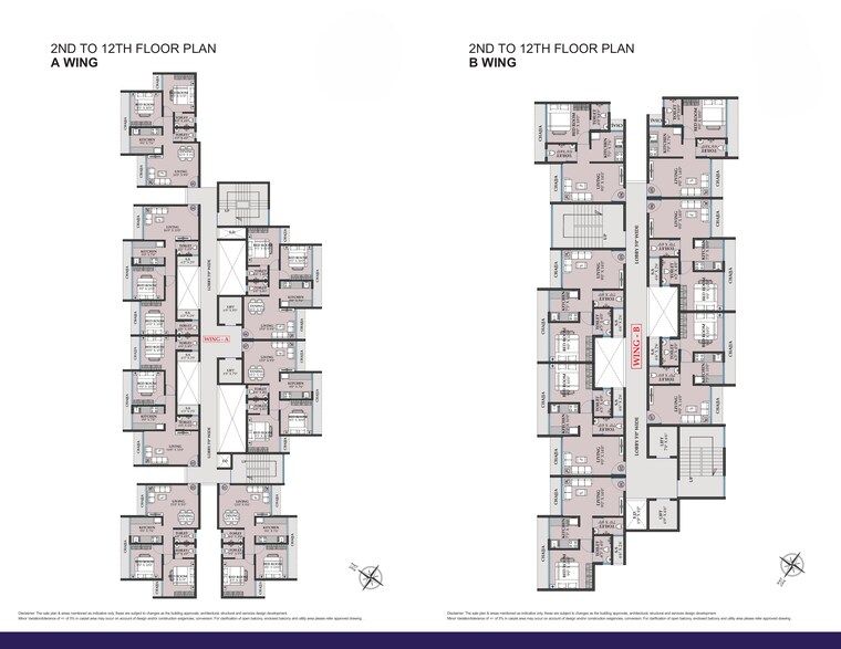 Floor Plan, rudra-kristina 1 Bedroom 685 Sq.Ft. Apartment In Taloja Navi Mumbai 9301142