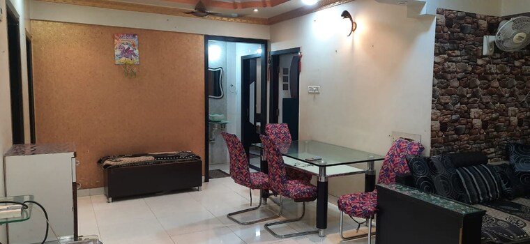 Living Room, hari-om-heritage 3 Bedroom 1500 Sq.Ft. Apartment In Kharghar Navi Mumbai 9301155