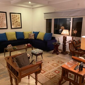 Living Room in 4 BHK Independent House at Banjara Hills – for Sale