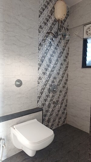 Bathroom in 2 BHK Apartment at Smital Residency, Balewadi – for Rent