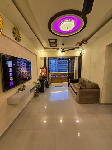 Living Room in 2 BHK Apartment at Ajmera Yogi Dham Phase III, Kalyan West – for Sale