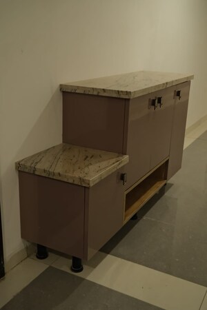 Kitchen in 2.5 BHK Apartment at Aparna Sarovar Zicon, Nallagandla – for Rent