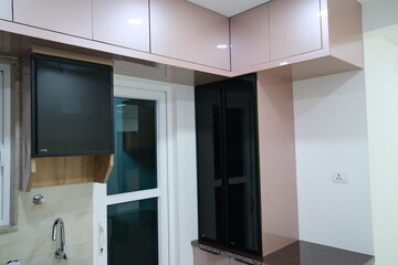 Kitchen in 2.5 BHK Apartment at Aparna Sarovar Zicon, Nallagandla – for Rent