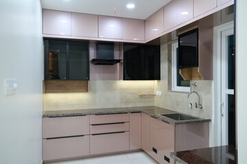 Kitchen in 2.5 BHK Apartment at Aparna Sarovar Zicon, Nallagandla – for Rent