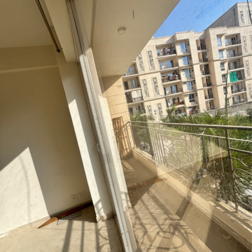 Balcony in 2 BHK Apartment at Signature The Millennia 2, Garoli Kalan – for Rent